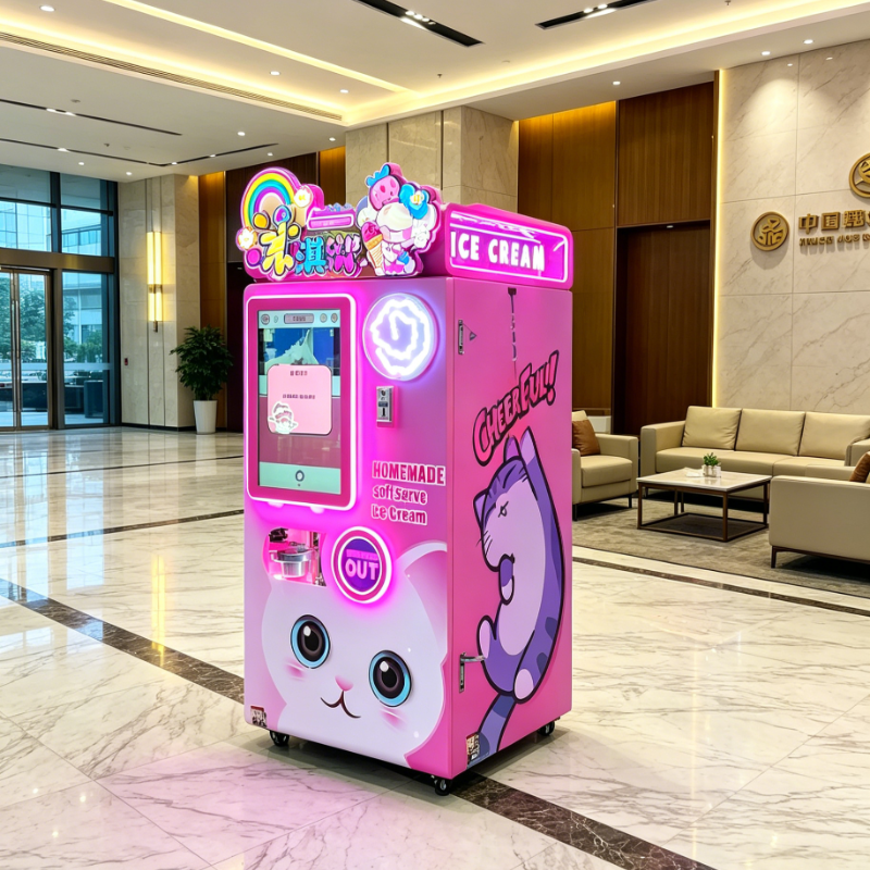 Commercial Ice Maker - Customized Commercial Ice Cream Machine Single