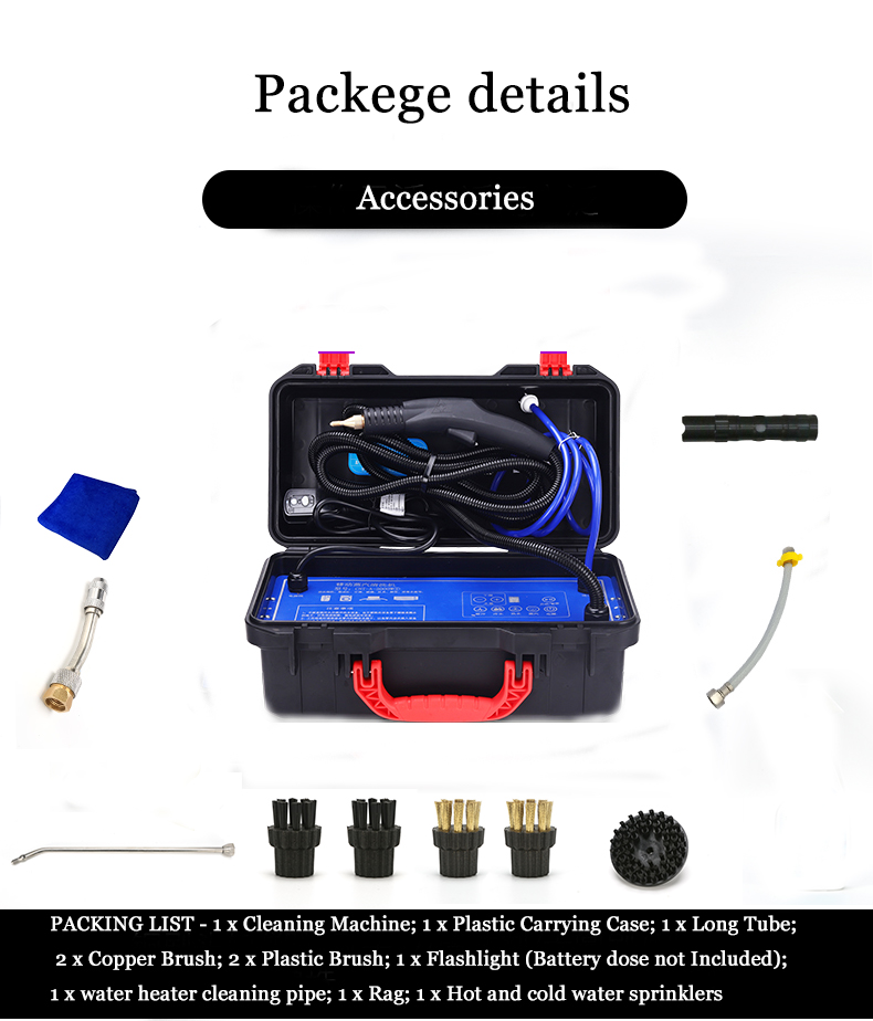 3000W High Pressure Steam Clea - Commercial Kitchen Hood Cleaning recensione e prezzo