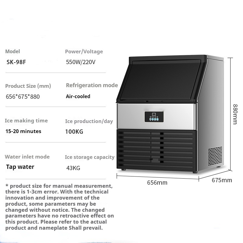 Hot Sale Stainless Steel Ice M - Commercial Ice Maker recensione e prezzo