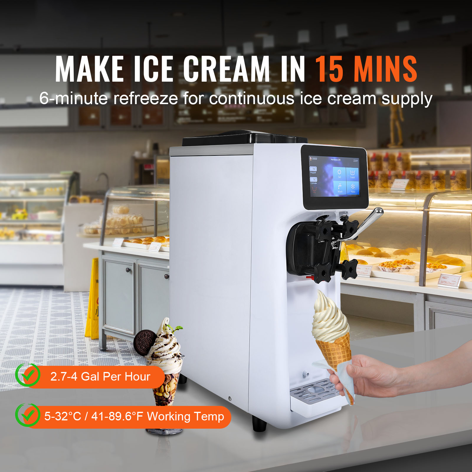 SucceBuy Commercial Ice Cream  - Commercial Ice Maker recensione e prezzo
