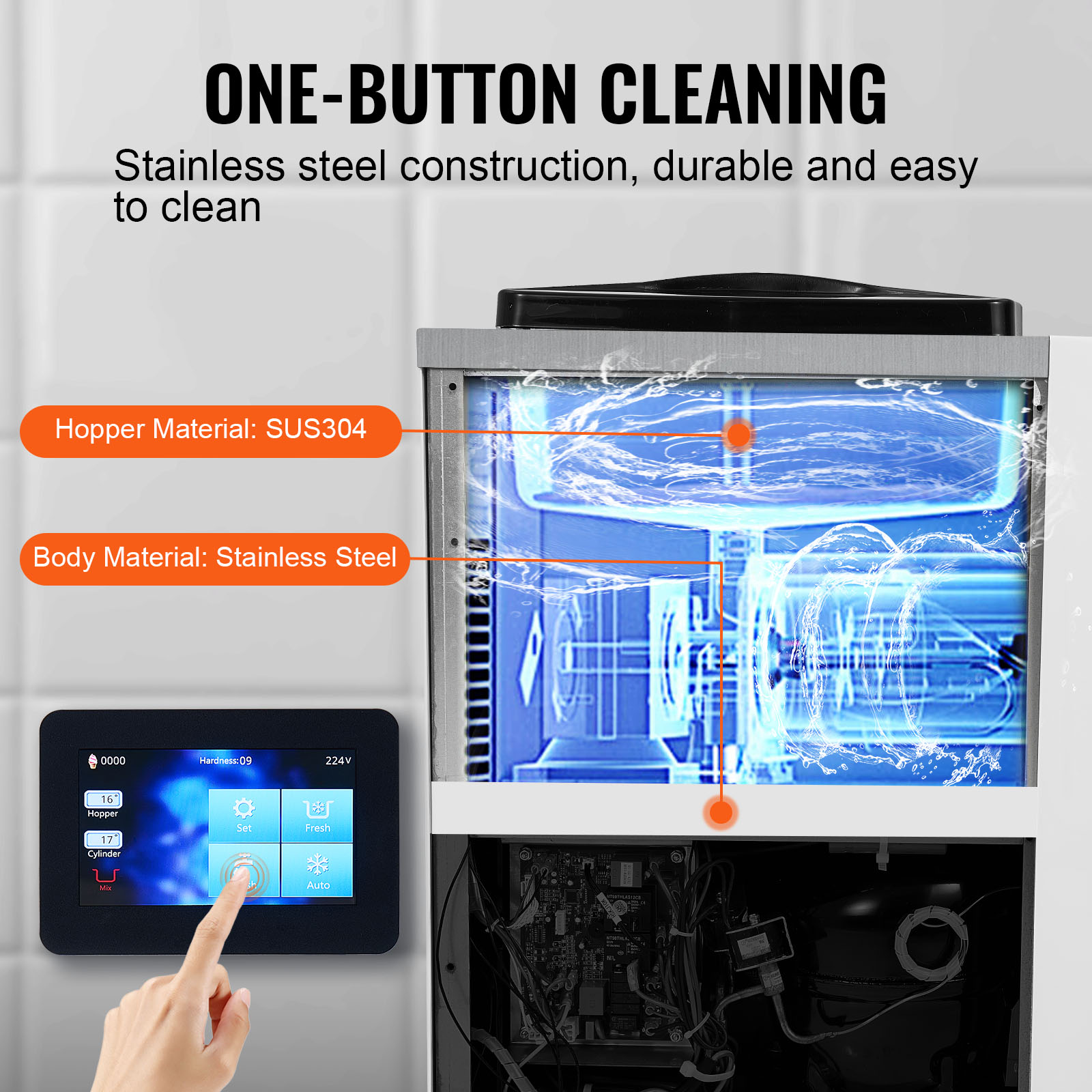 SucceBuy Commercial Ice Cream  - Commercial Ice Maker recensione e prezzo