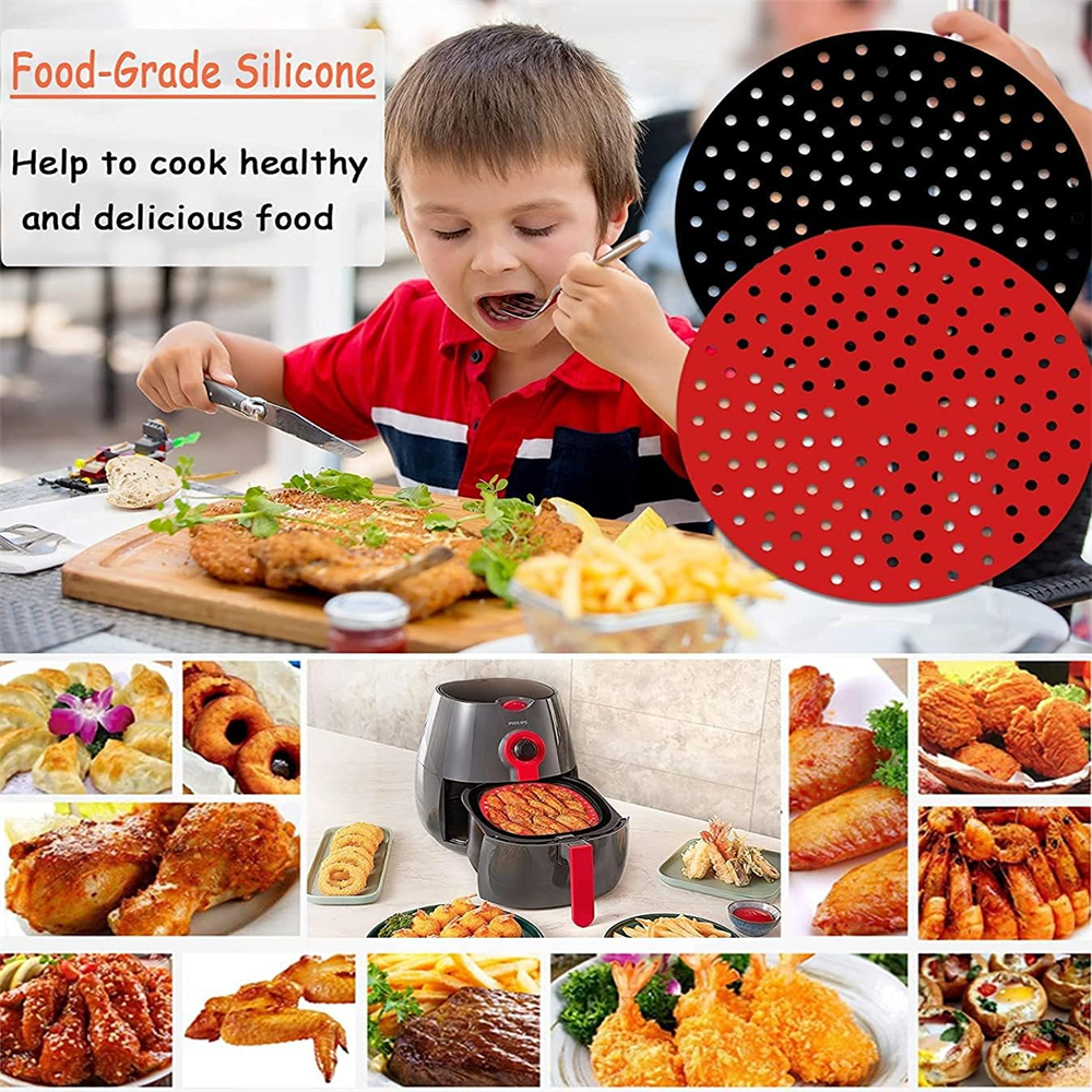 Reusable Air Fryer Pad, Silico - Commercial Kitchen Pots And Pans recensione e prezzo