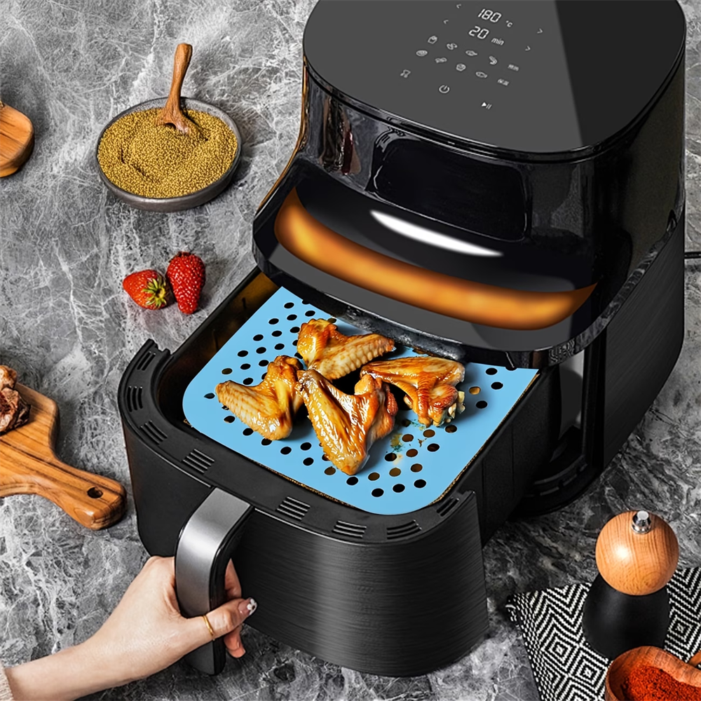 Reusable Air Fryer Pad, Silico - Commercial Kitchen Pots And Pans recensione e prezzo