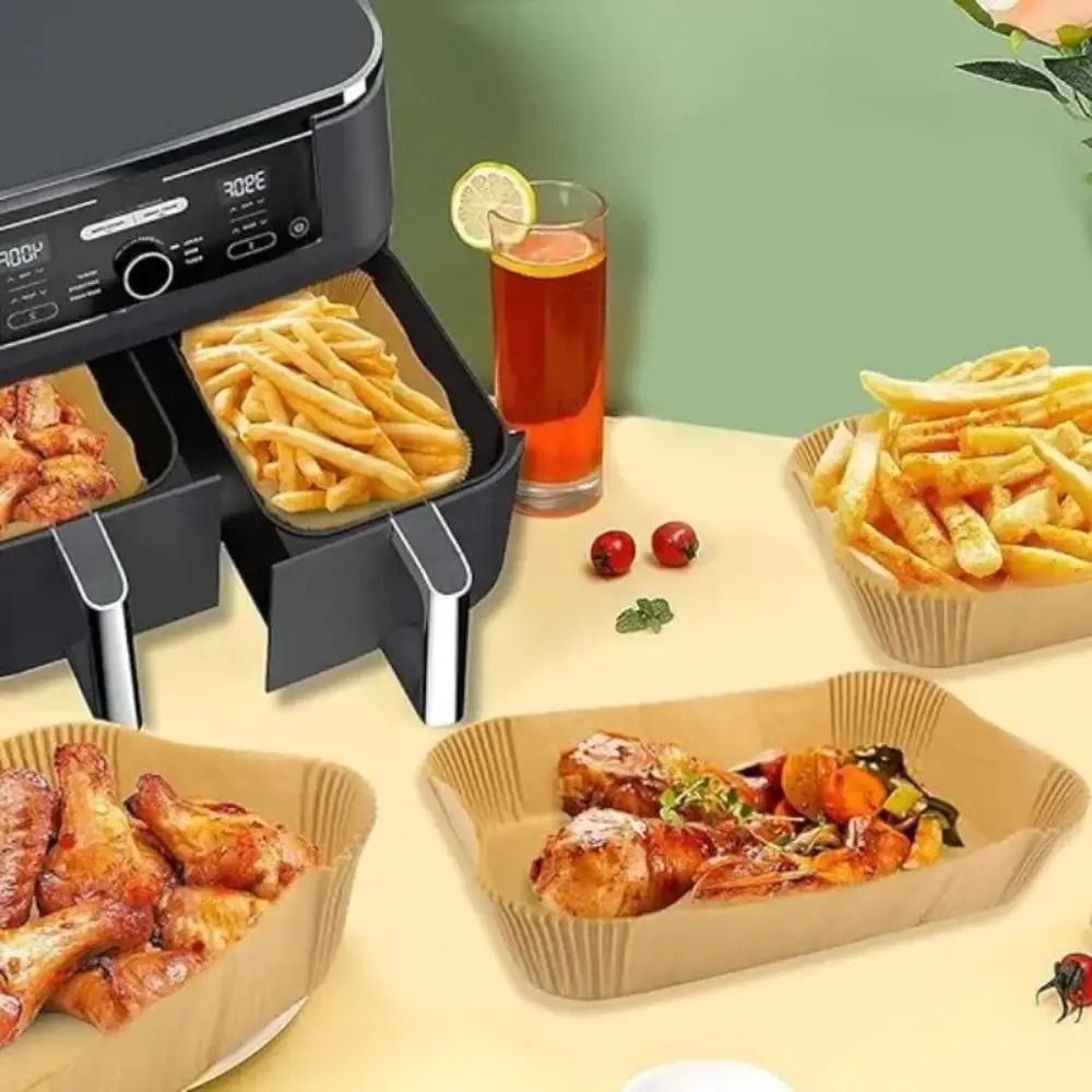 50/100pcs Disposable Air Fryer - Commercial Kitchen Pots And Pans recensione e prezzo