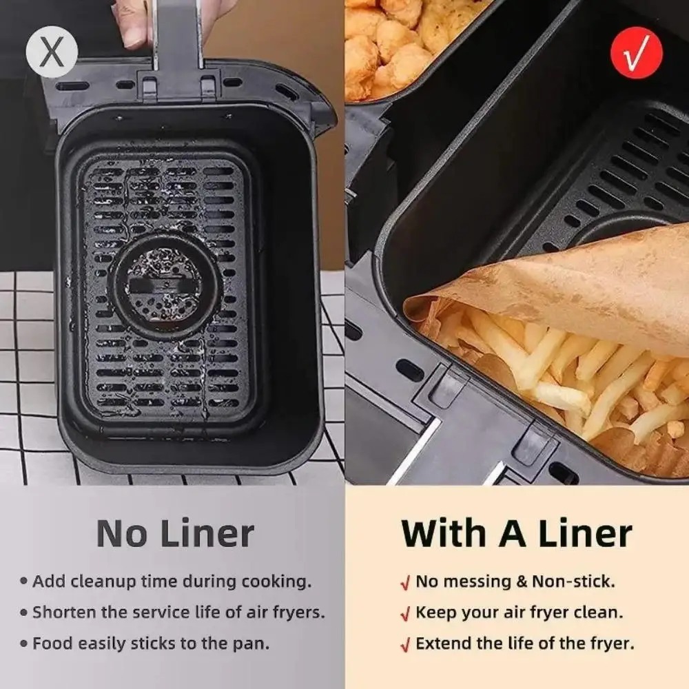 50/100pcs Disposable Air Fryer - Commercial Kitchen Pots And Pans recensione e prezzo