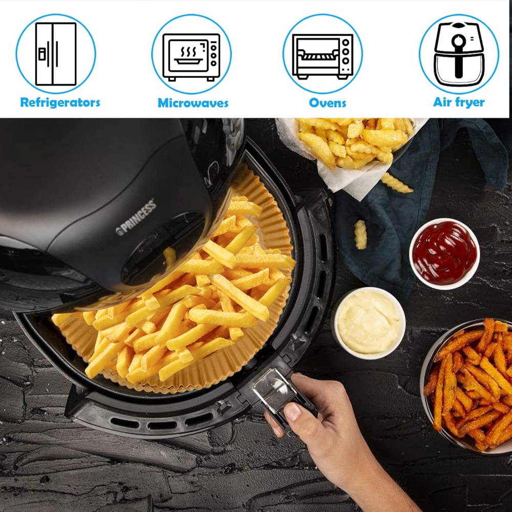 50/100pcs Air Fryer Disposable - Commercial Kitchen Pots And Pans recensione e prezzo