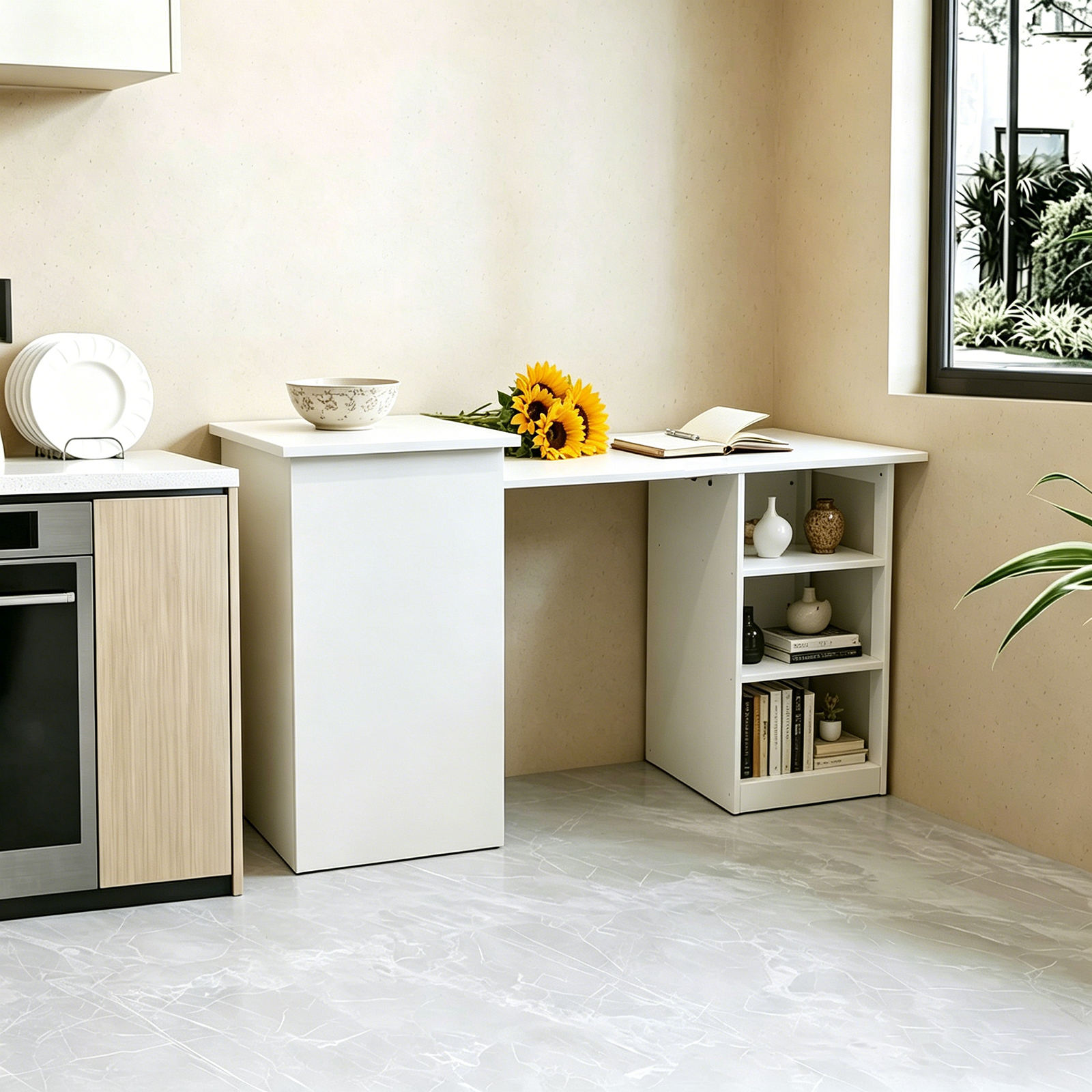 58.7'' Folding Desk Features S - Commercial Kitchen Outlets recensione e prezzo