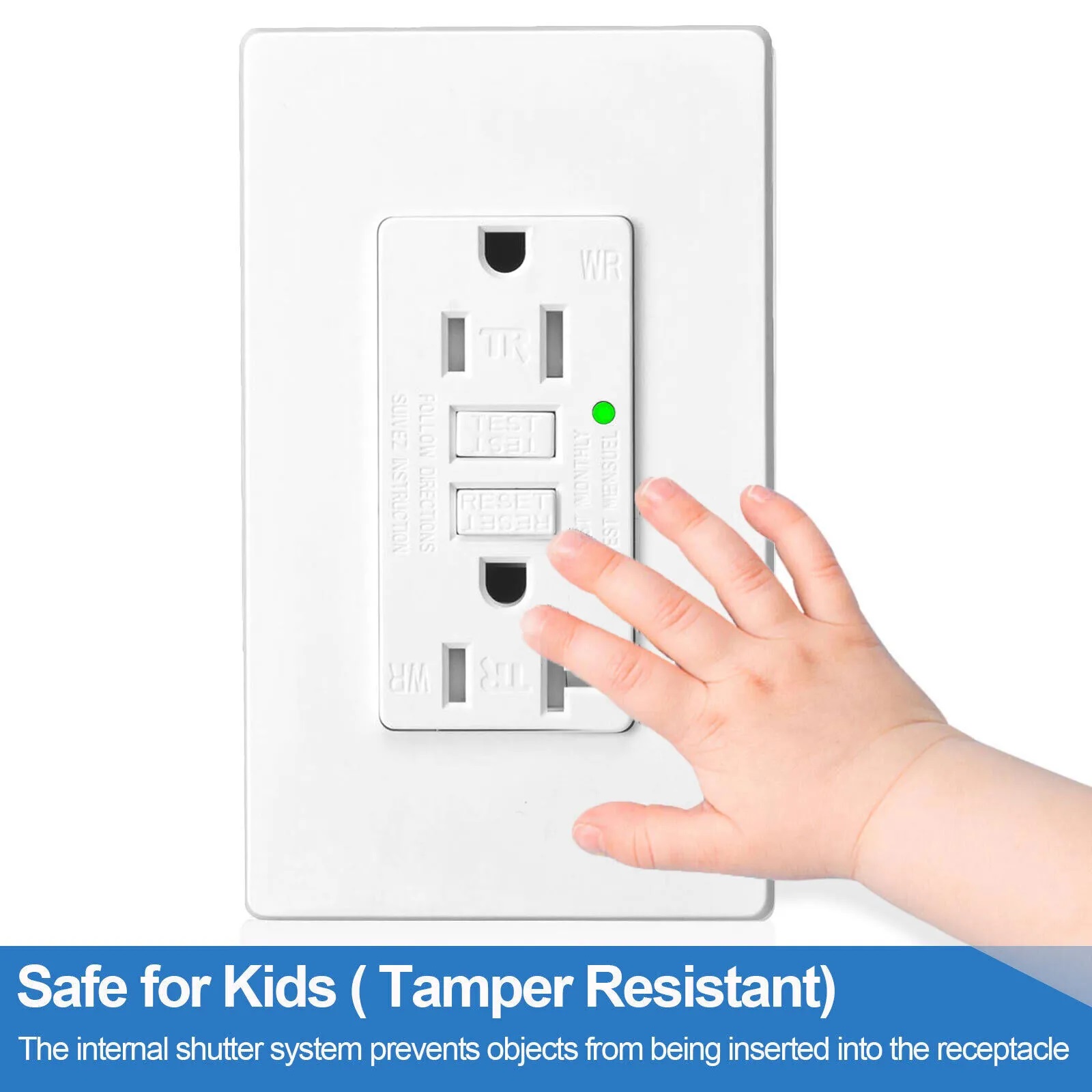 GFCI Outlet 15Amp Weather-Resi - Commercial Kitchen Walls recensione e prezzo