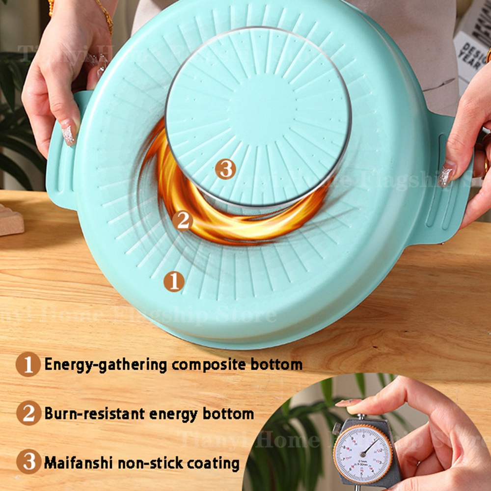 Grill Pan Round Non-Stick Barb - Commercial Kitchen Pots And Pans recensione e prezzo