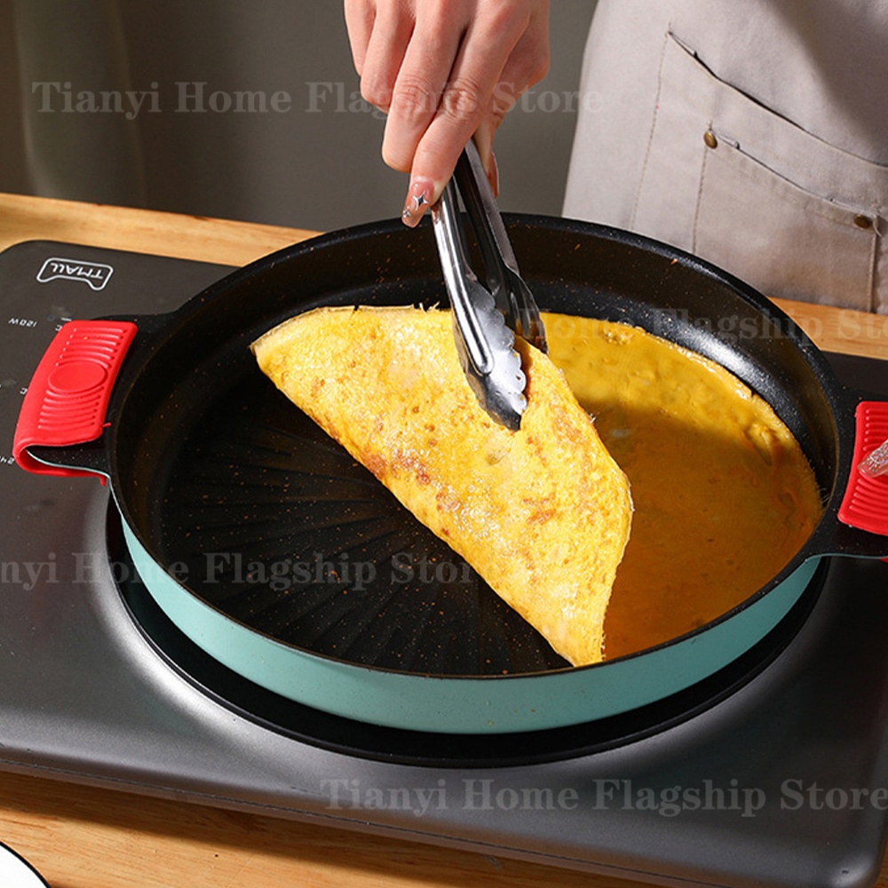 Grill Pan Round Non-Stick Barb - Commercial Kitchen Pots And Pans recensione e prezzo