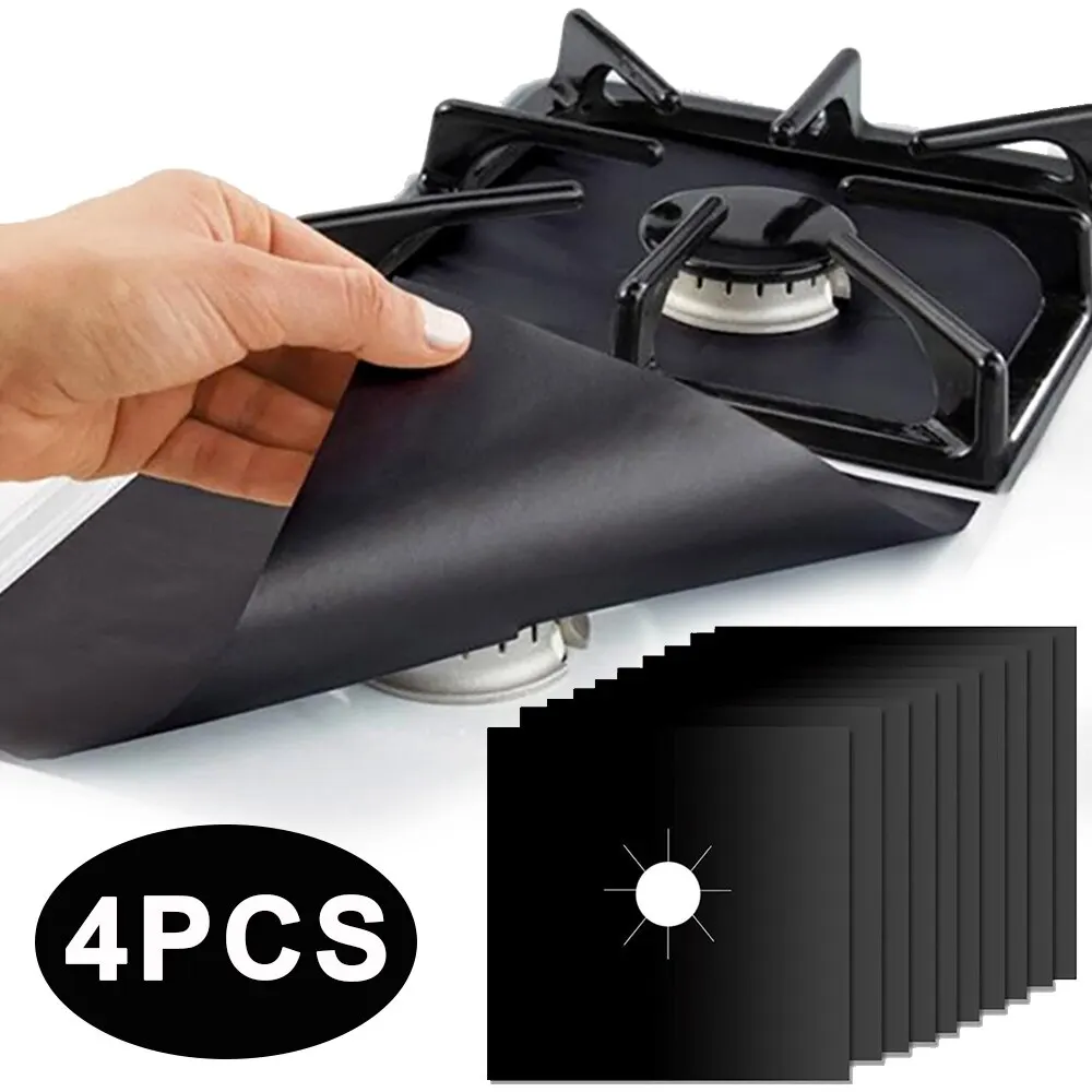 4 Piece Gas Stove Protector Co - Commercial Kitchen Hood Cleaning recensione e prezzo