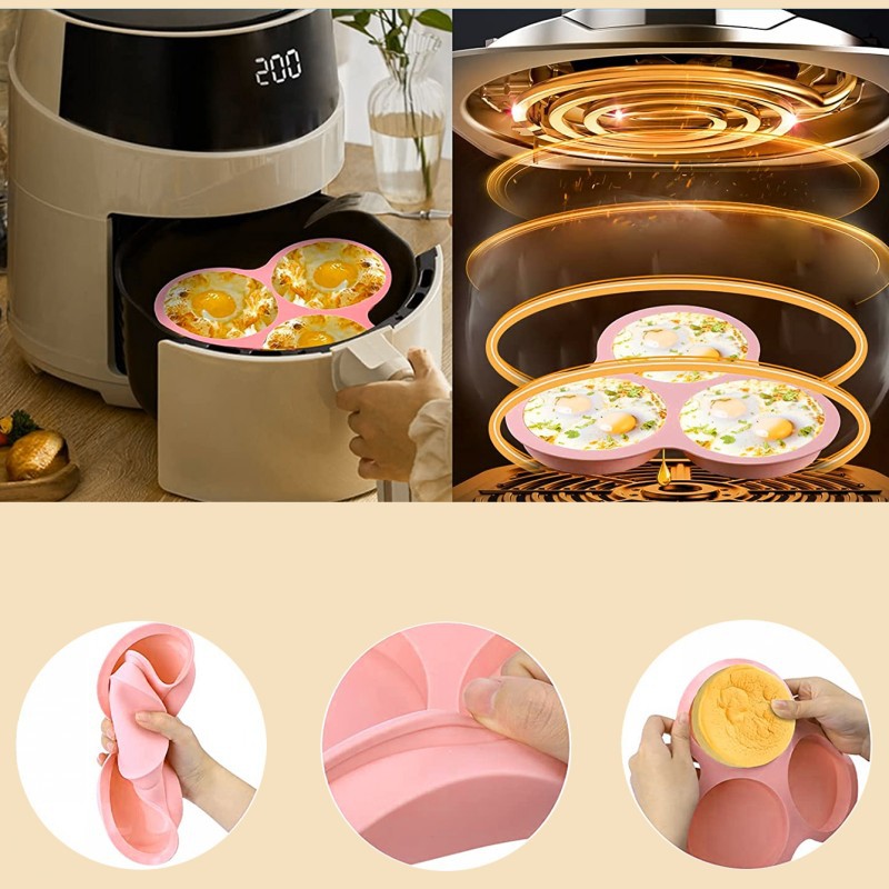 Reusable Silicone Air Fryer Eg - Commercial Kitchen Pots And Pans recensione e prezzo