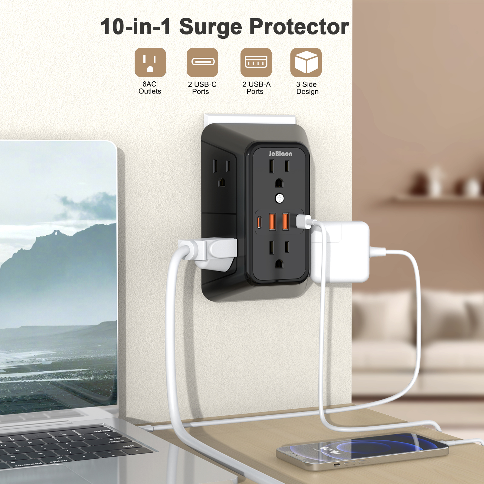 10-in-1 US Plug Power Strip,Su - Commercial Kitchen In Residential Home recensione e prezzo