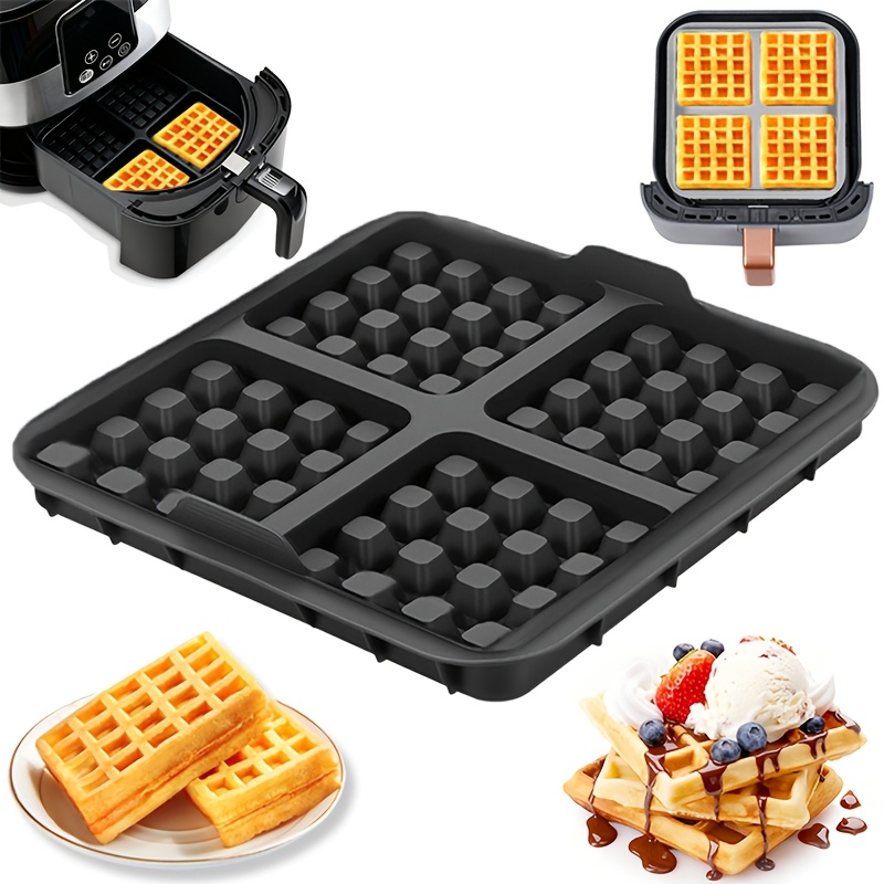 Square Waffle Mold, Non-Stick  - Commercial Kitchen Pots And Pans recensione e prezzo
