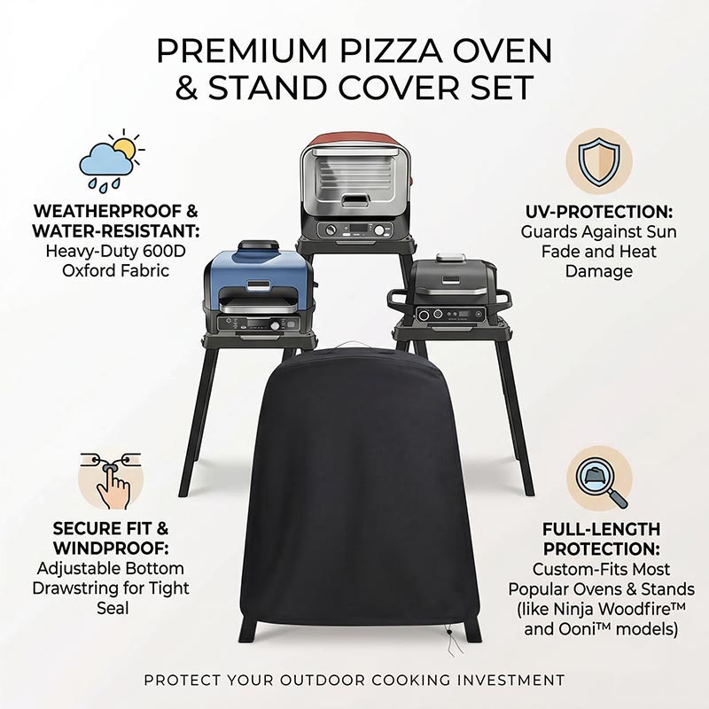 210D Pizza Oven Stand Cover,Ma - Commercial Kitchen Hood Cleaning recensione e prezzo