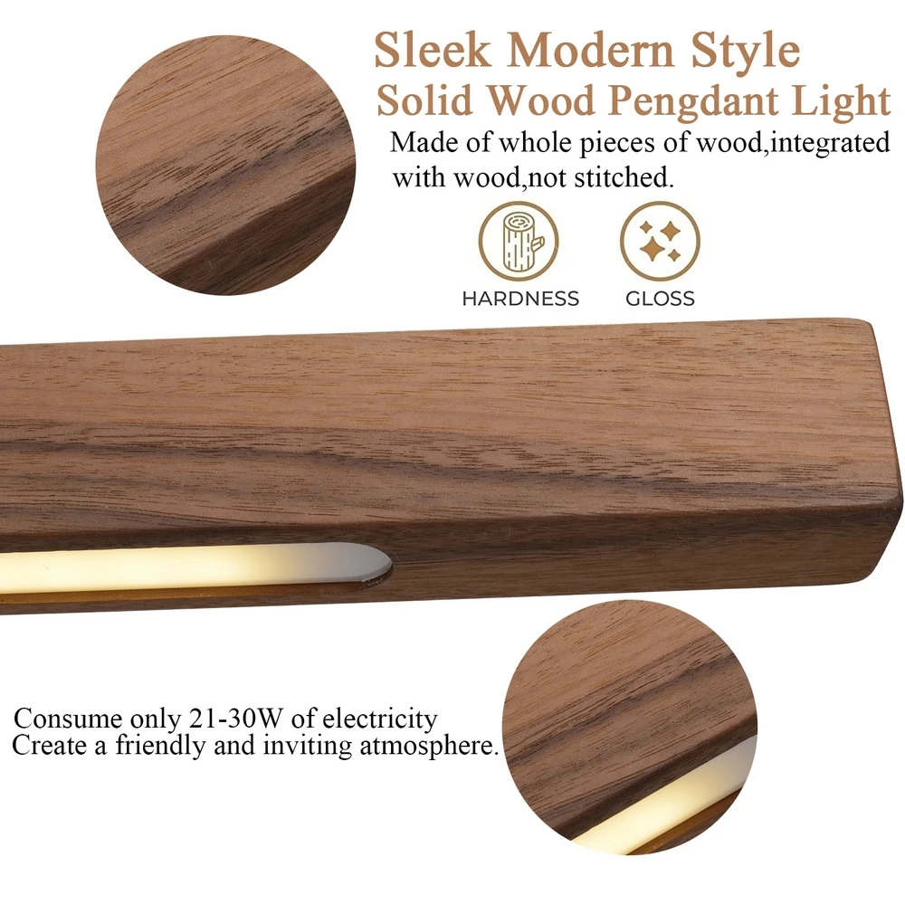 Modern Simple Wooden Pendant L - Commercial Kitchen Island recensione e prezzo