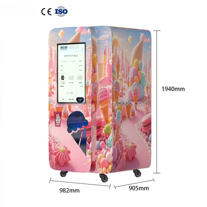 Soft Ice Cream Vending Machine - Commercial Ice Maker recensione e prezzo