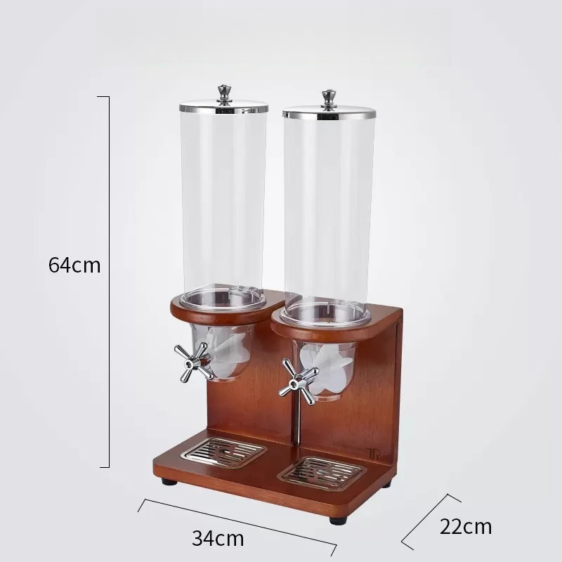 Solid Wood 3-Outlet Cereal Dis - Commercial Kitchen Outlets recensione e prezzo