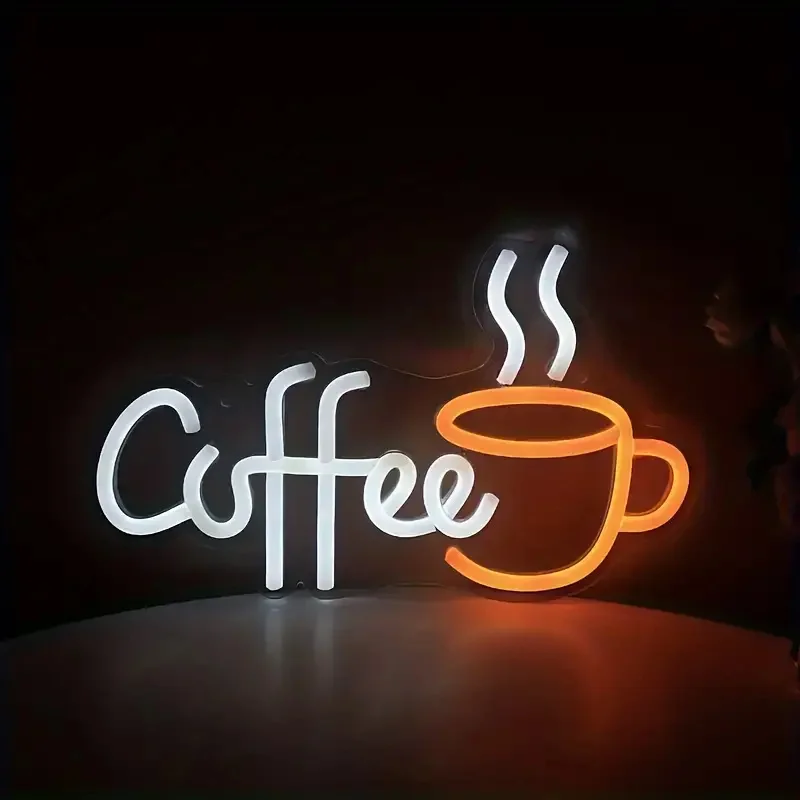 Coffee Cup Designed Neon Sign  - Commercial Kitchen Walls recensione e prezzo