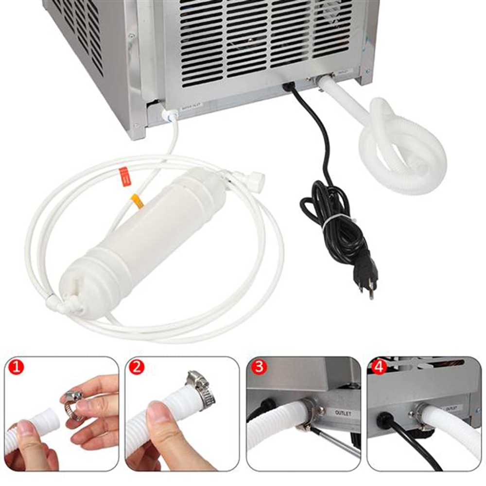 Commercial Ice Maker 110Lbs/24 - Commercial Ice Maker recensione e prezzo