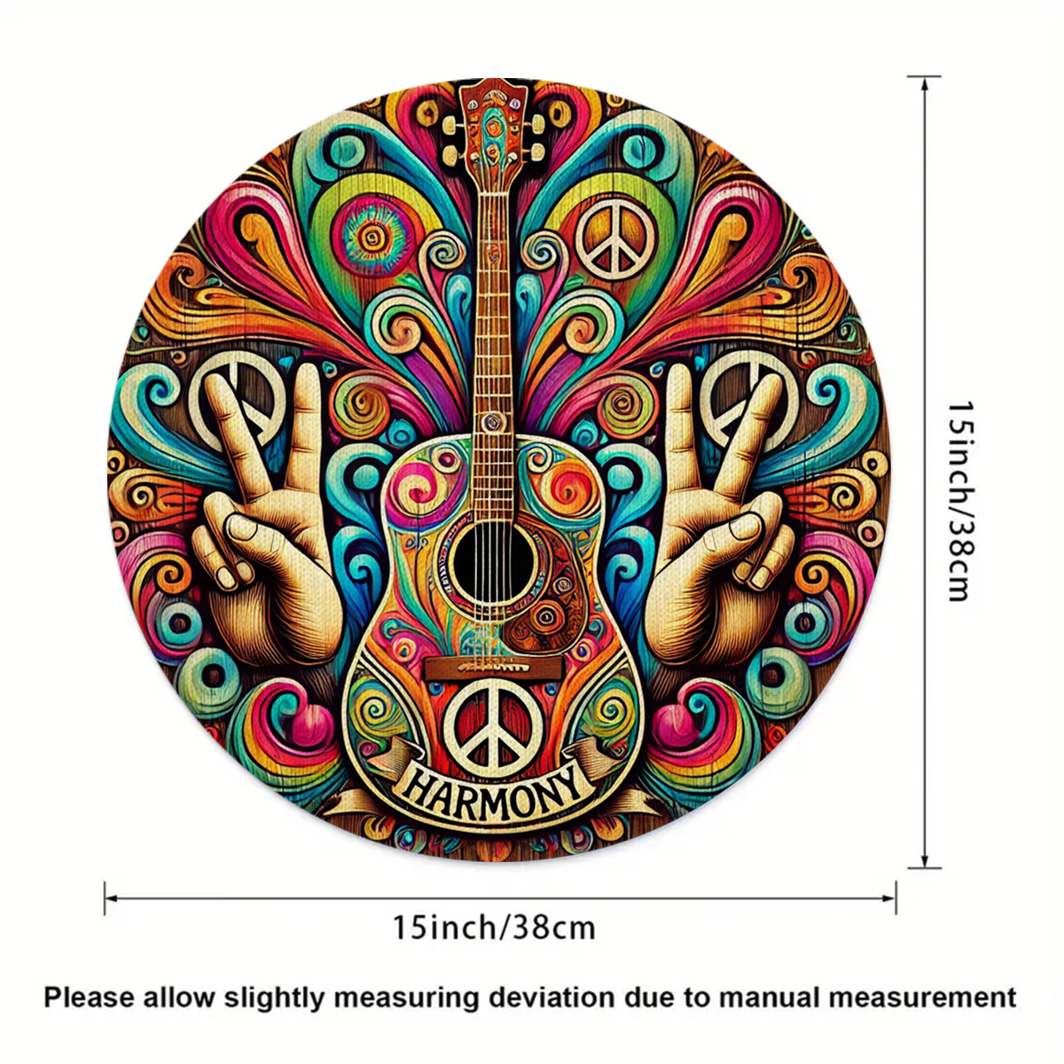 4 Vintage Guitar Wreath Mats | - Commercial Kitchen In Home recensione e prezzo