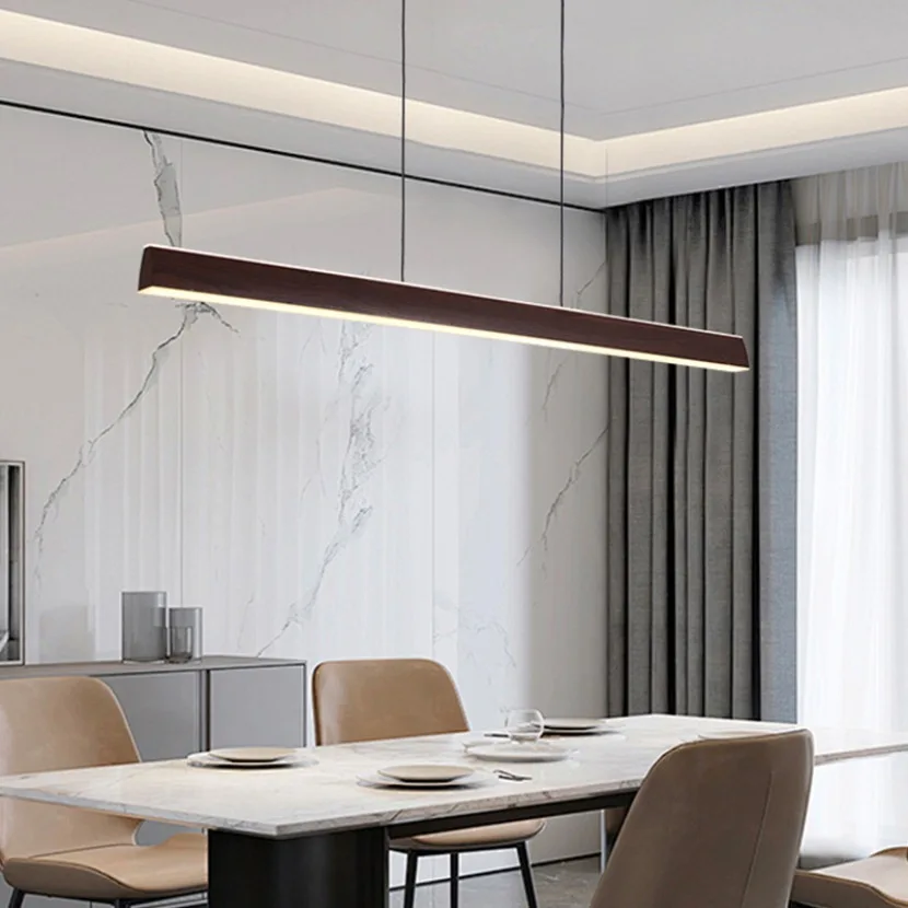 Walnut Led Pendant Light Long  - Commercial Kitchen Island recensione e prezzo