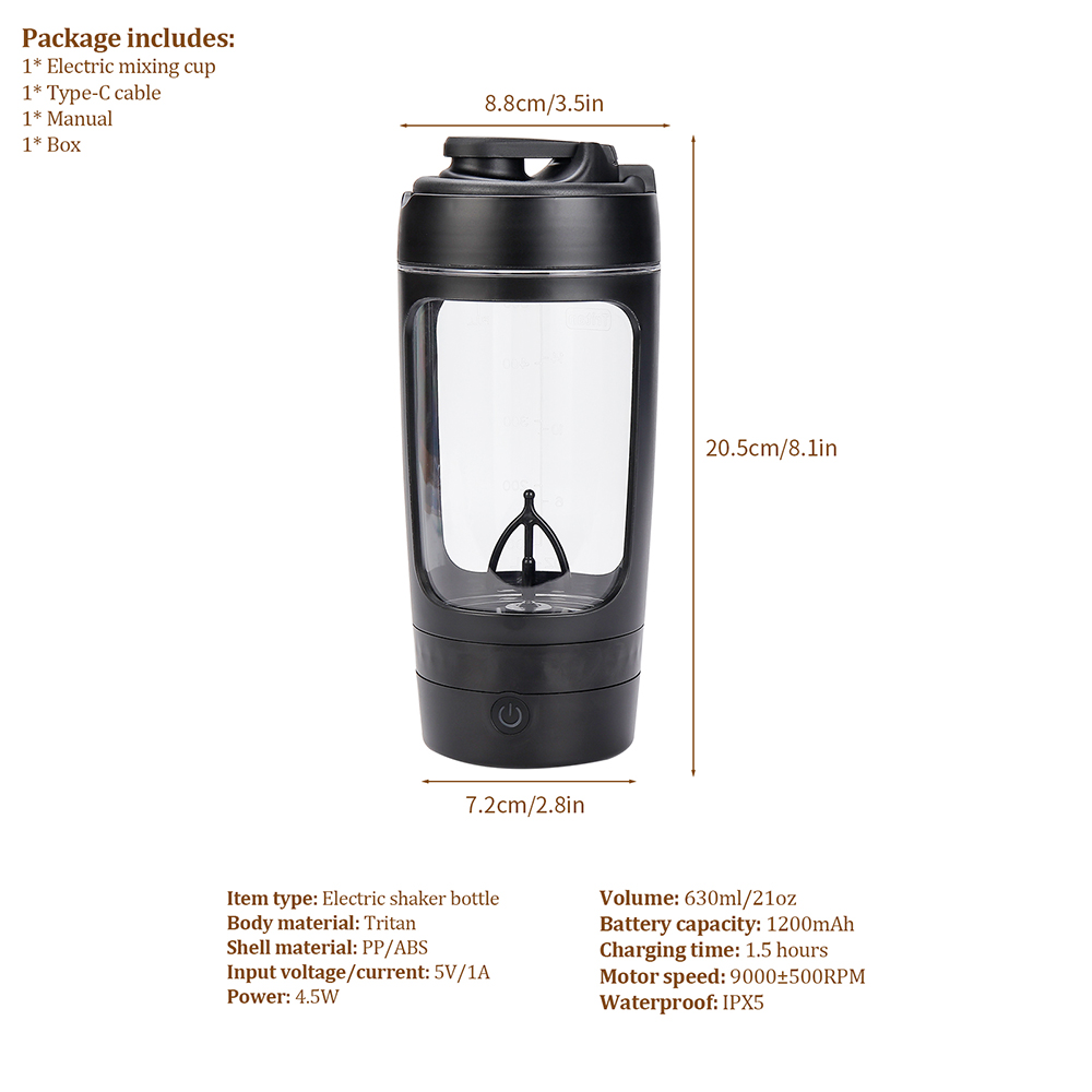 630ml Electric Shaker Bottle P - Juice Extractor Commercial recensione e prezzo