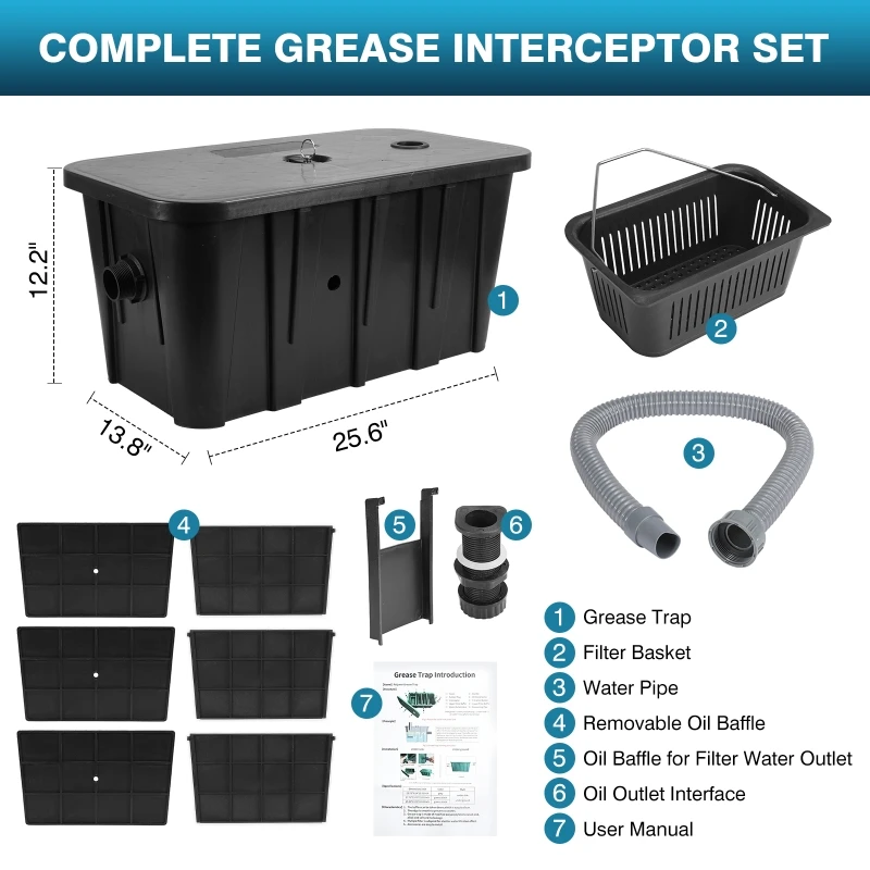 Commercial Oil-water Separator - Commercial Kitchen Outlets recensione e prezzo