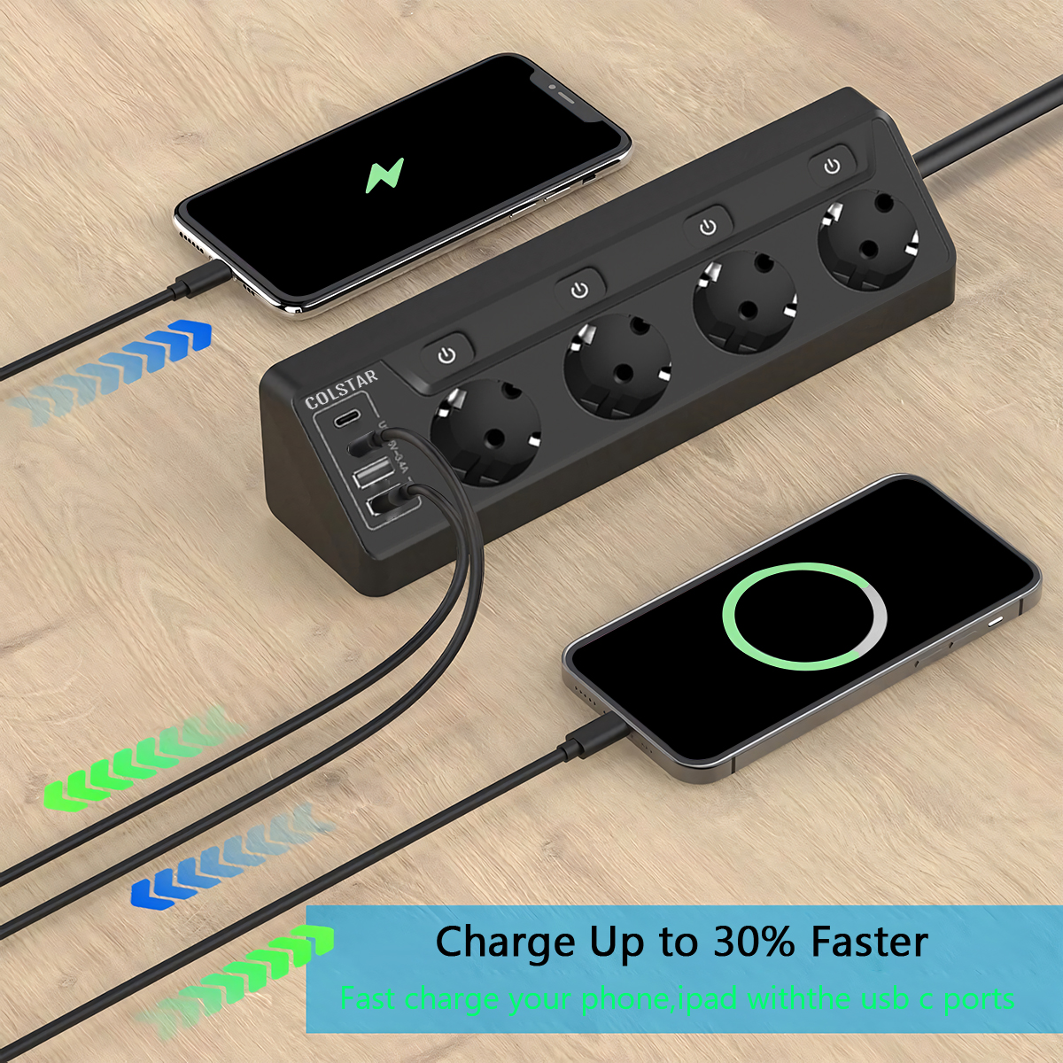Power Strip Multi Plug 4 Socke - Commercial Kitchen In Residential Home recensione e prezzo