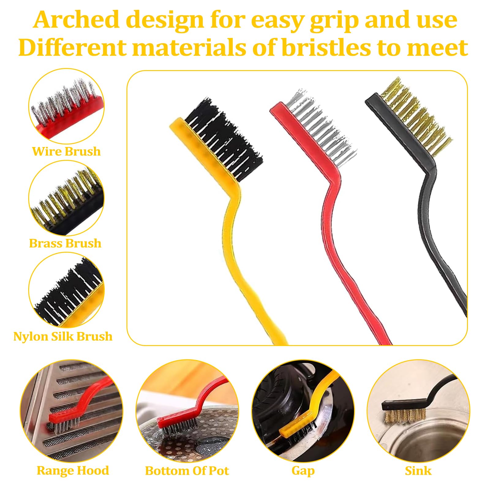 5/6/7pcs Cleaning Tool Set Mul - Commercial Kitchen Hood Cleaning recensione e prezzo