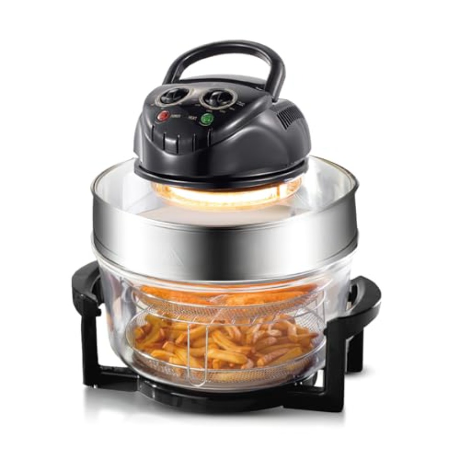 20L 8-in-1 Glass Air Fryer wit - Commercial Kitchen Pots And Pans recensione e prezzo
